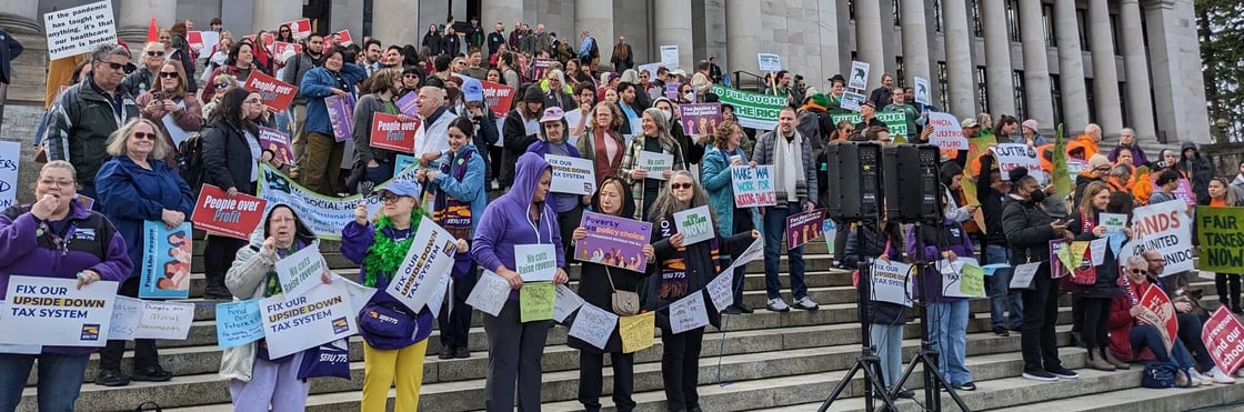 Rally Opposing Cuts